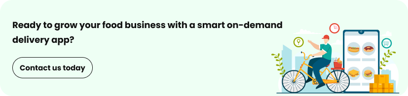 launch your own on-demand food delivery app